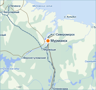 Субъект рф в котором расположен североморск. Карта России Мурманск на карте. Мурманск на карте России. Где расположен Мурманск на карте России.