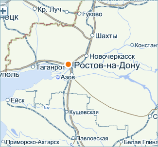 Ростов карта мира